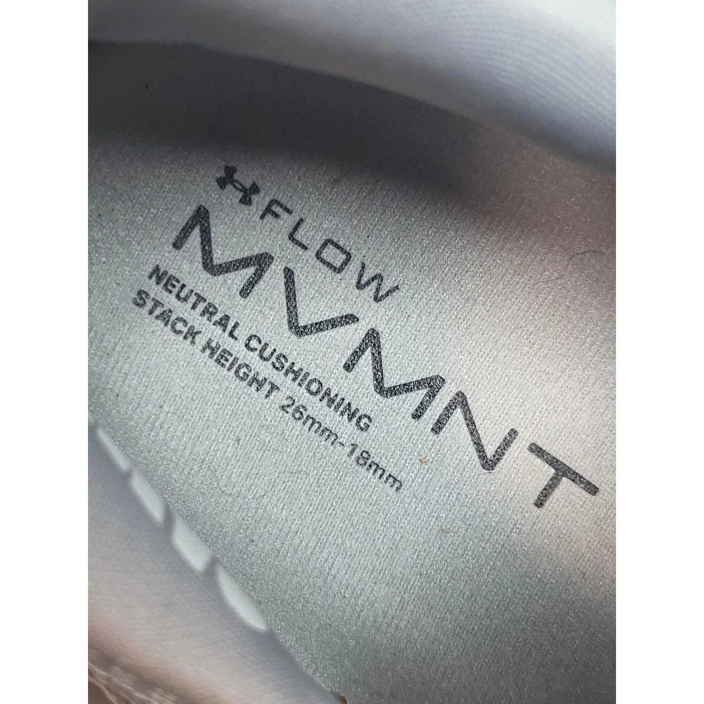 NEW! RIGHTFOOTONLY Amputee UnderArmourFlow MVMNT‎ M's GreyWhite Shoe Sz9 Sample